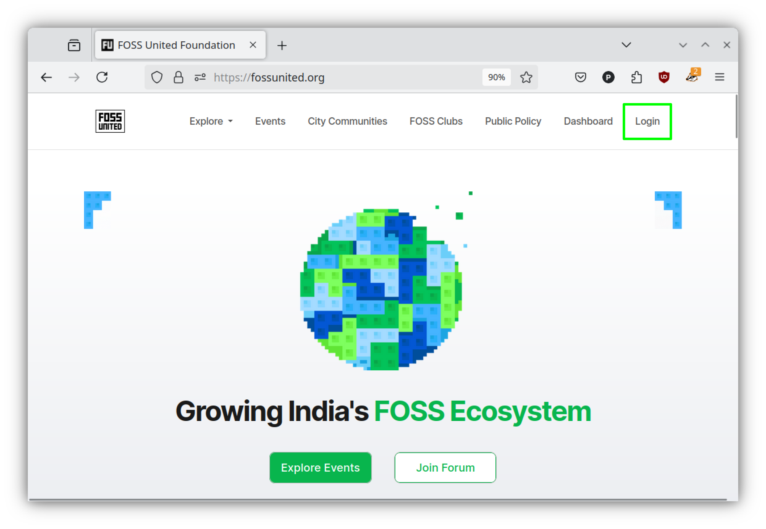Create your Profile or login with existing Profile